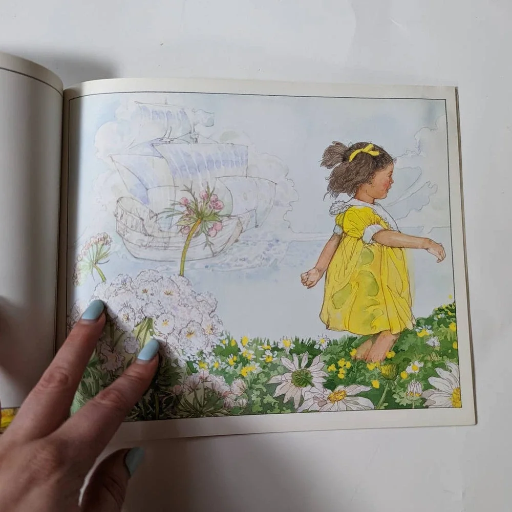 Wild Wild Sunflower Child Anna (1991) by Nancy Carlstrom Vintage Softcover‎ Book